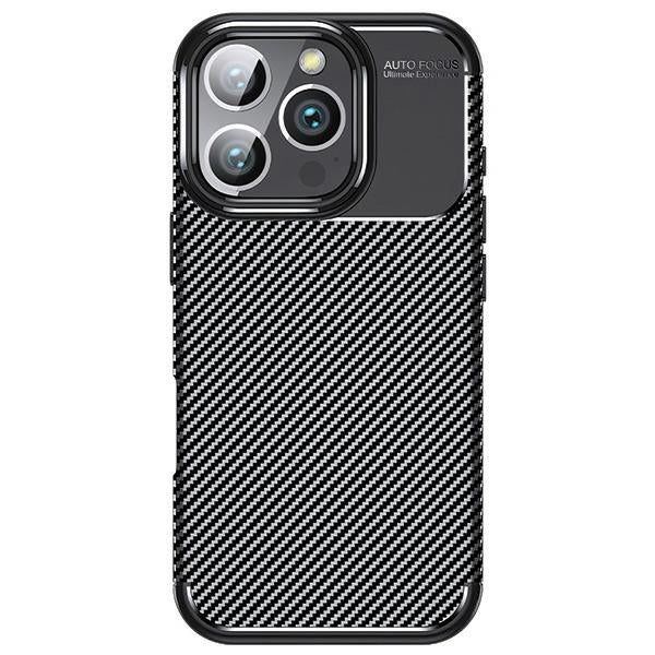 Калъф Beline Carbon Armor за iPhone 16 Pro Max 6.9", черен