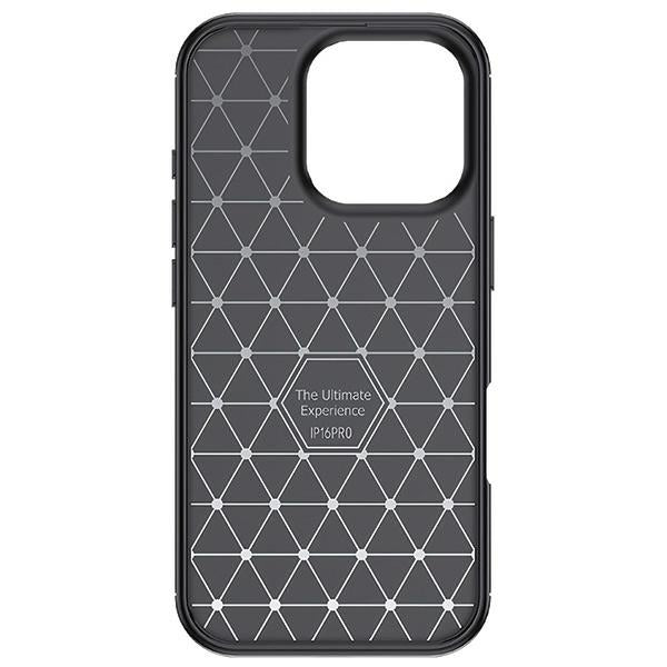 Калъф Beline Carbon Armor за iPhone 16 Pro Max 6.9", черен