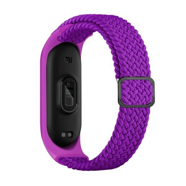 Каишка Beline Nylon за Mi Band 10/9/8, лилава