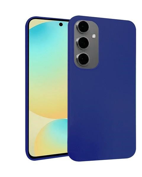 Силиконов калъф Beline Candy за Samsung Galaxy S24, морско синьо