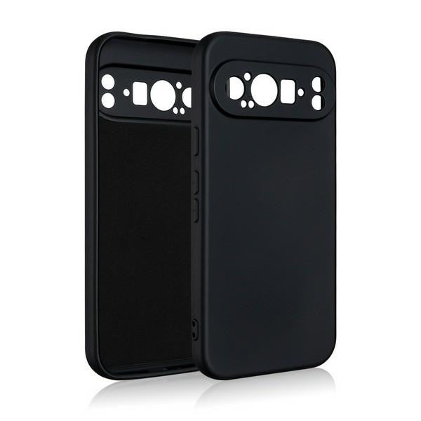 Силиконов калъф Beline Google за Pixel 9 ProXL, черен