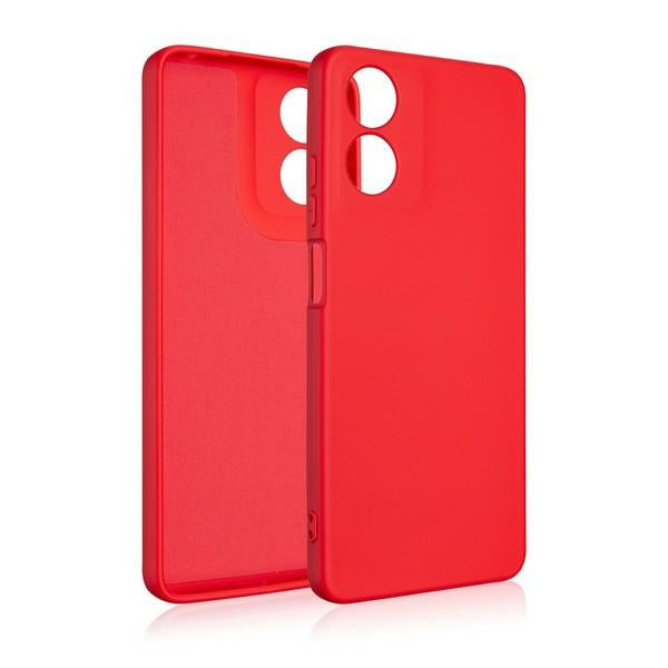 Силиконов калъф Beline за Moto E14, червен