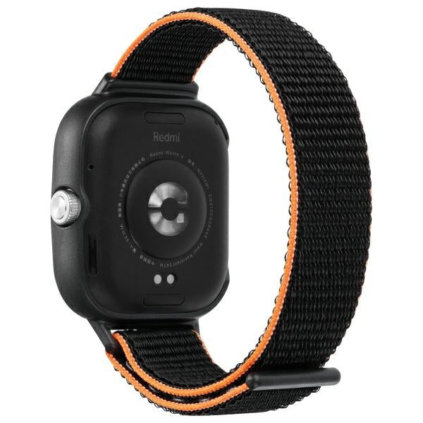 Каишка Beline за Redmi Watch 4, черно-оранжева