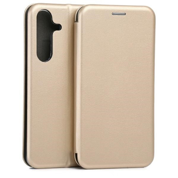 Калъф Beline Etui Book Magnetic M0 S25+, златен