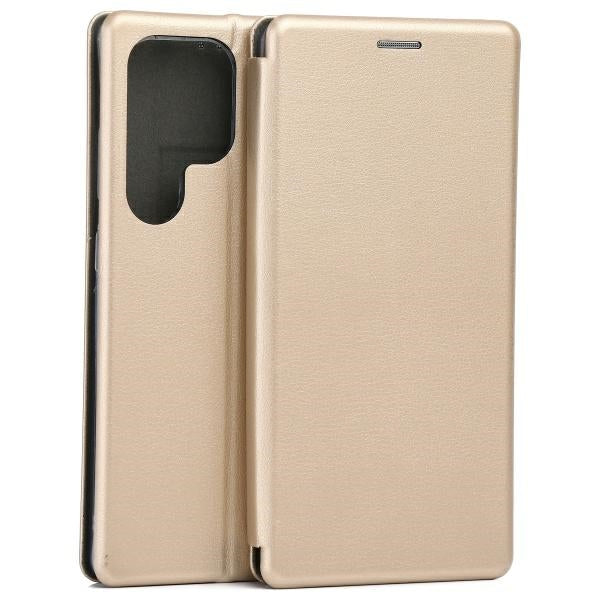 Калъф Beline Etui Book Magnetic Samsung S25 Ultra за Samsung Galaxy S25, златен