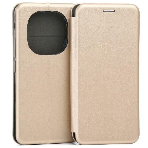 Калъф Beline Book Magnetic за Redmi Note 14 Pro, златен