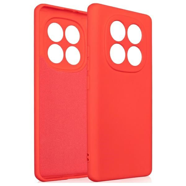 Силиконов калъф Beline Xiaomi за Xiaomi Redmi Note 14 Pro, червен
