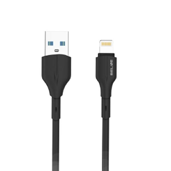 Кабел Beline 25W USB-C/Lightning 1m, черен