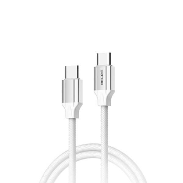 Кабел Beline 65W 1m, бял