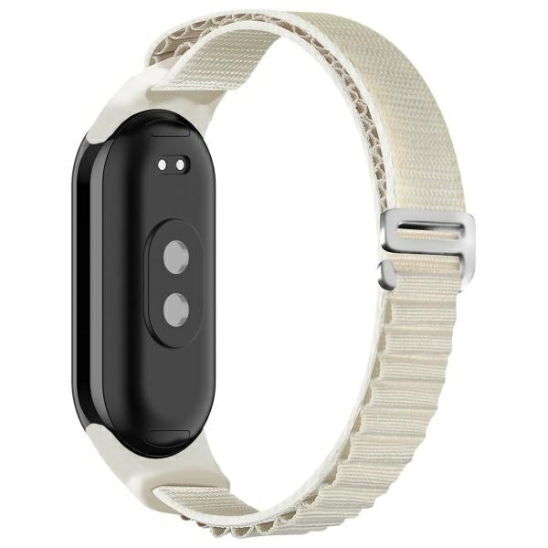Каишка Beline Alpine за Mi Band 10/9/8, бежова/звездна светлина