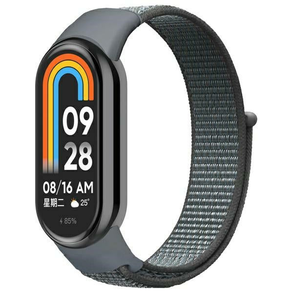 Каишка Beline NylonLoop за Mi Band 10/9/8, сива