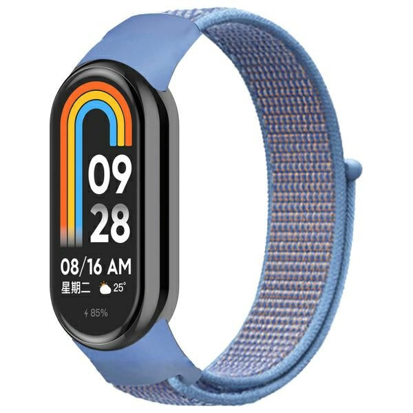 Каишка Beline NylonLoop за Mi Band 10/9/8, синя