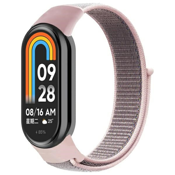 Каишка Beline NylonLoop за Mi Band 10/9/8, розова
