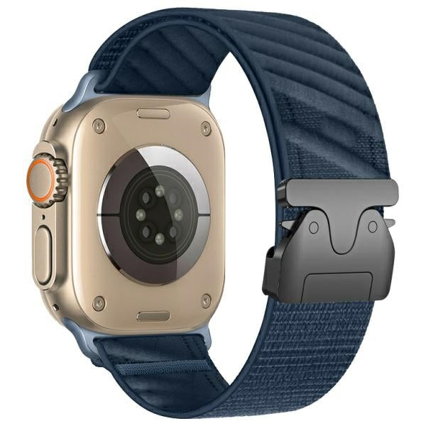 Каишка Beline Oblique Parachute buckle 42/44/45mm за Smartwatch, тъмносиня