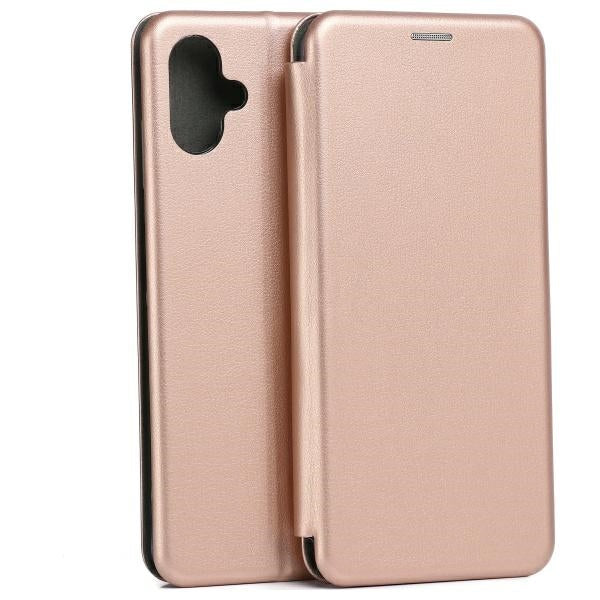 Калъф Beline Book Magnetic M0 A06 M1 за Samsung 5G, розово-златен