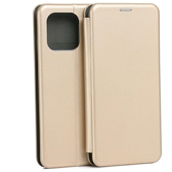 Калъф Beline Book Magnetic за Moto G15, златен