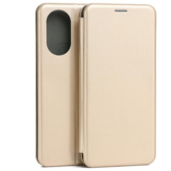 Калъф Beline Book Magnetic за Realme 12 Lite, златен