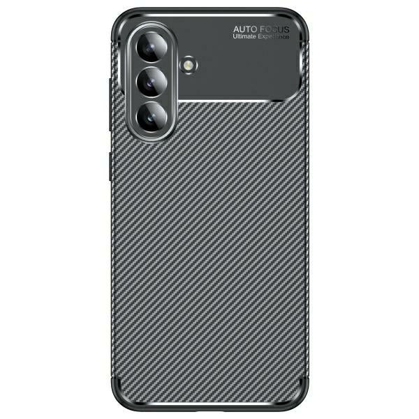 Калъф Beline Carbon Armor за Samsung Galaxy A56, черен