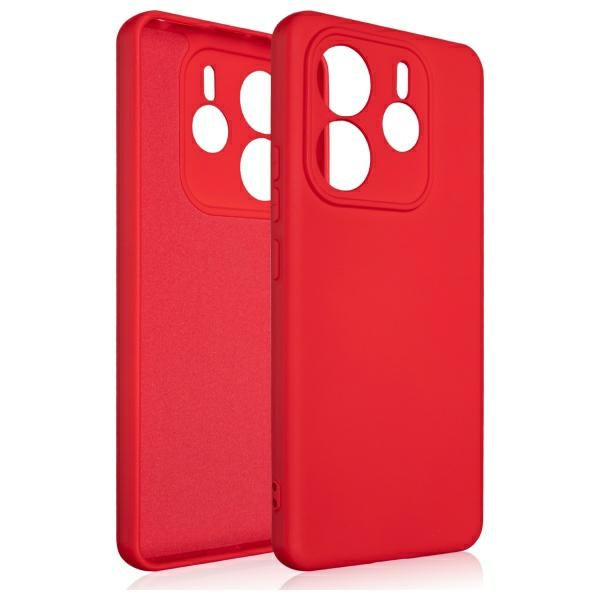 Силиконов калъф Beline за Xiaomi Redmi Note 14, червен