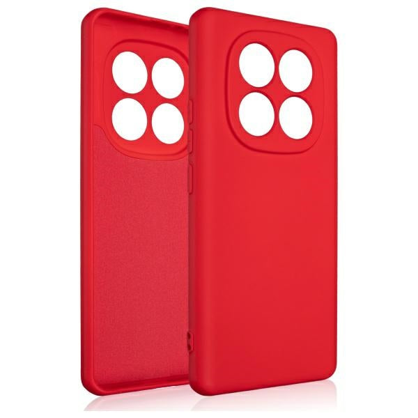 Силиконов калъф Beline за Xiaomi Redmi Note 14 Pro, червен