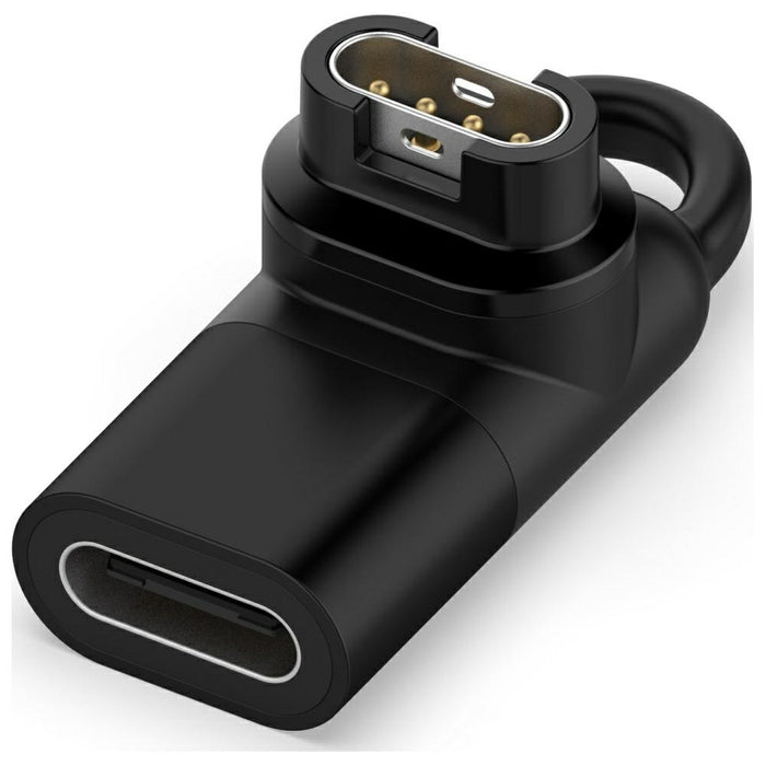 Адаптер Beline USB-C за зареждане на часовници Garmin, черен