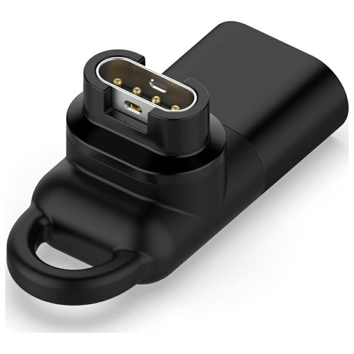 Адаптер Beline USB-C за зареждане на часовници Garmin, черен