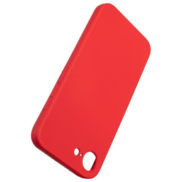 Силиконов калъф Beline за iPhone 16e / 17e, червен