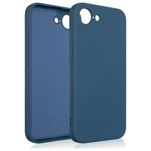 Силиконов калъф Beline за iPhone 16e / 17e, син