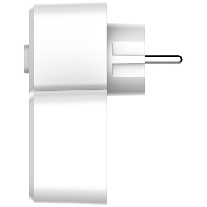 Разклонител Beline с LED подсветка 2xUSB-A/USB-C/2xAC, бял