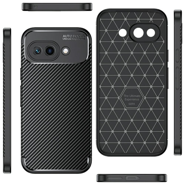 Калъф Beline Carbon Armor за Google Pixel 9a, черен