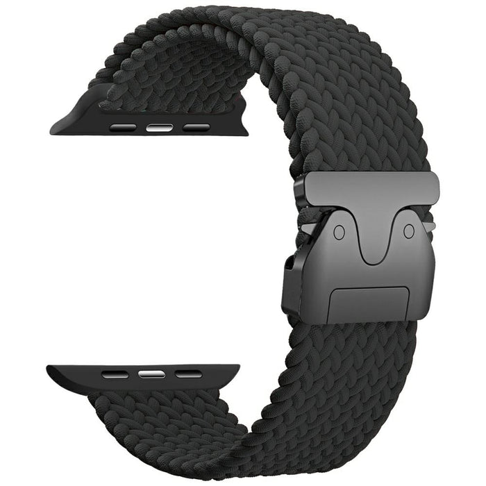 Каишка Beline Woven Nylon Parachute за Apple Watch 38/40 мм, черна