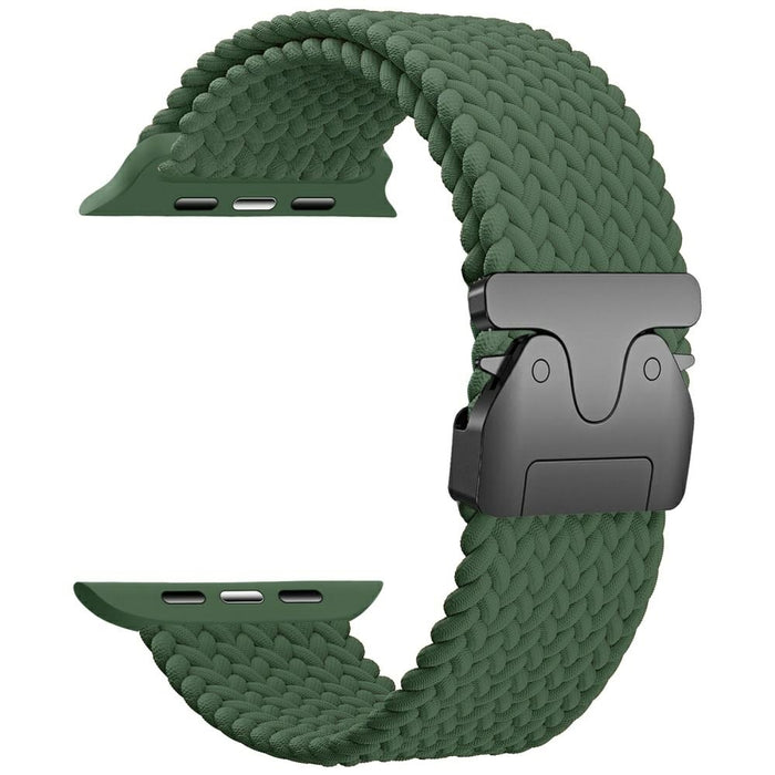 Каишка Beline Woven Nylon Parachute за Apple Watch 38/40 mm, маслинен