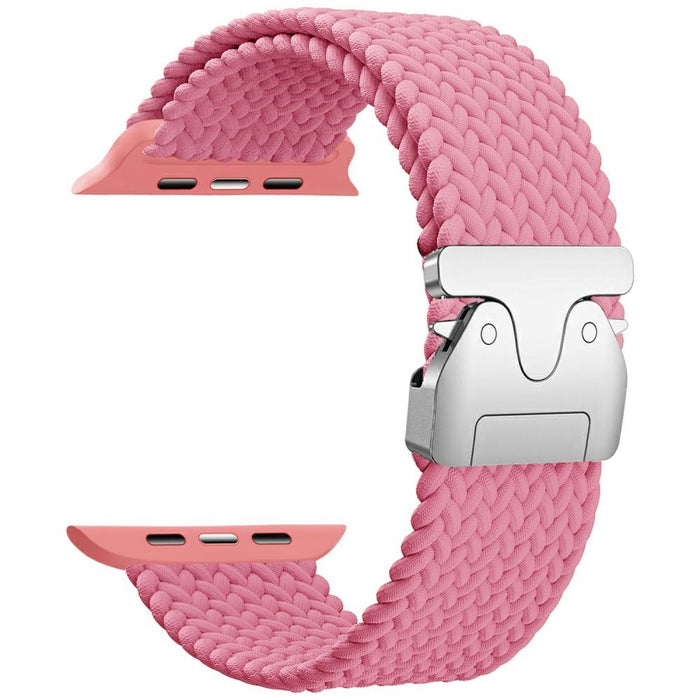 Каишка Beline Woven Nylon Parachute за Apple Watch 42/44/45/49mm, розова