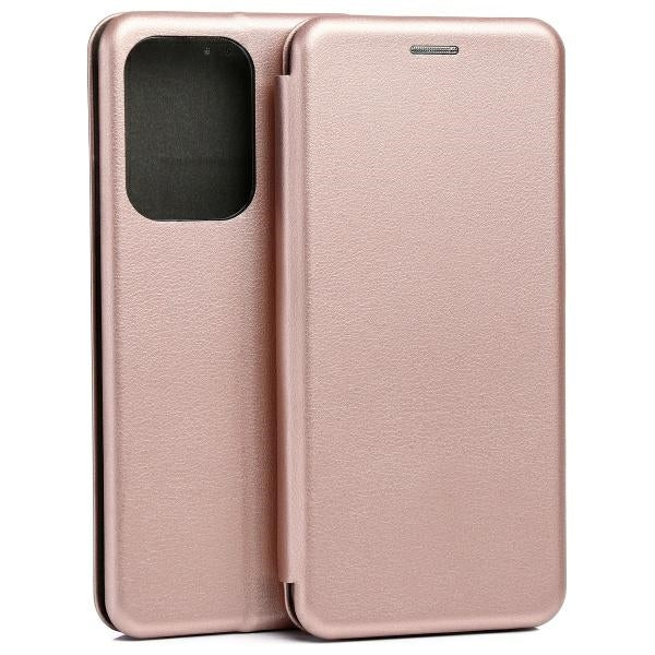 Калъф Beline Book Magnetic за Oppo RENO 13 Pro, розово-златен