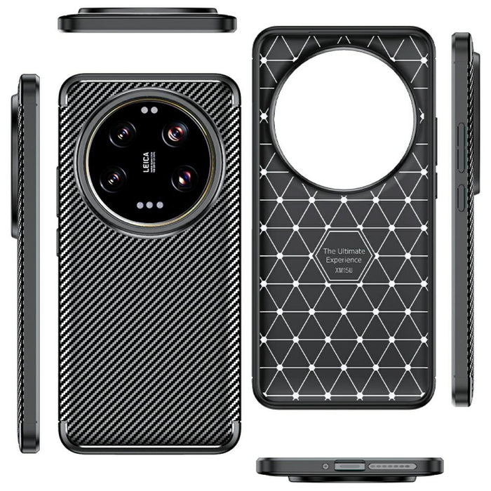 Твърд калъф Beline Carbon Armor за Xiaomi 15, черен