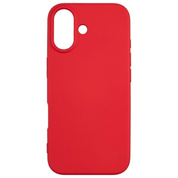 Силиконов калъф Beline за iPhone 17, червен