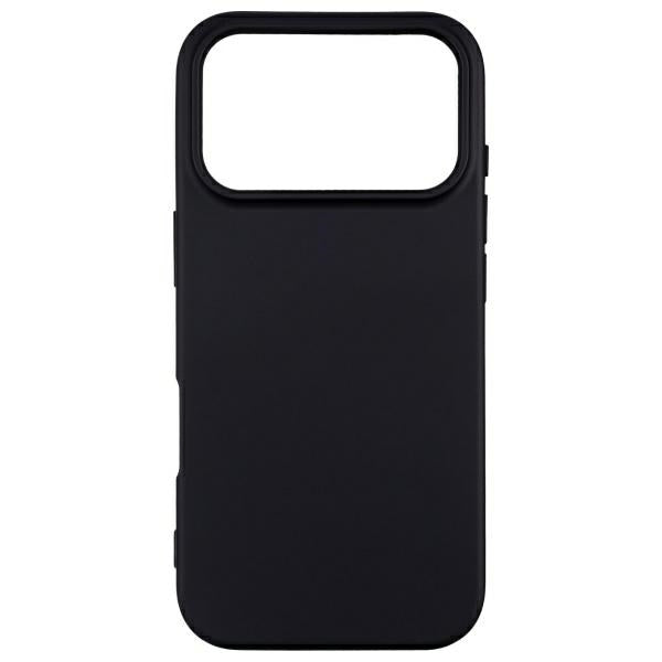 Силиконов калъф Beline за iPhone 17 Pro, черен