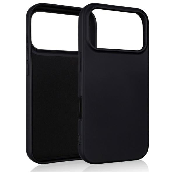 Силиконов калъф Beline за iPhone 17 Pro Max, черен