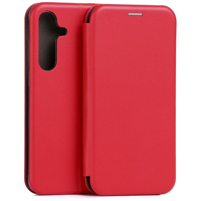 Калъф Beline Book Magnetic за Samsung Galaxy S25 FE, червен