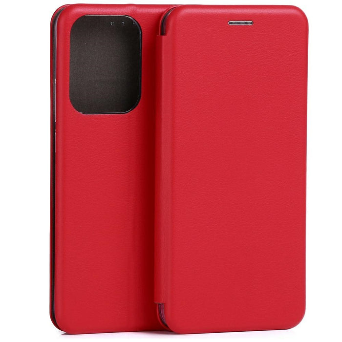 Калъф Beline Book Magnetic за Oppo Reno 14 Pro, червен
