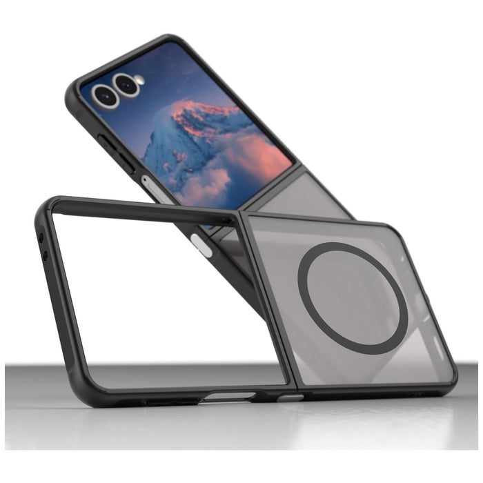 Калъф Beline MagSafe за Samsung Galaxy Z Samsung Flip7, черен