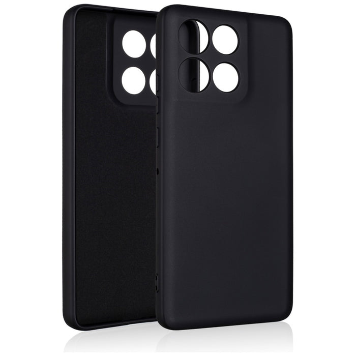 Силиконов калъф Beline за Moto G86 Power, черен