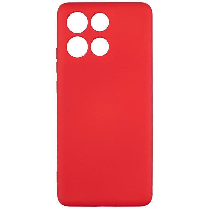 Силиконов калъф Beline за Moto G86 Power, червен