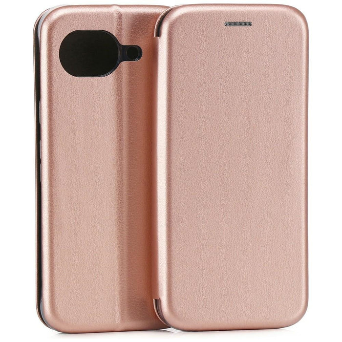 Калъф Beline Book Magnetic за Google Pixel 10A, розово-златен