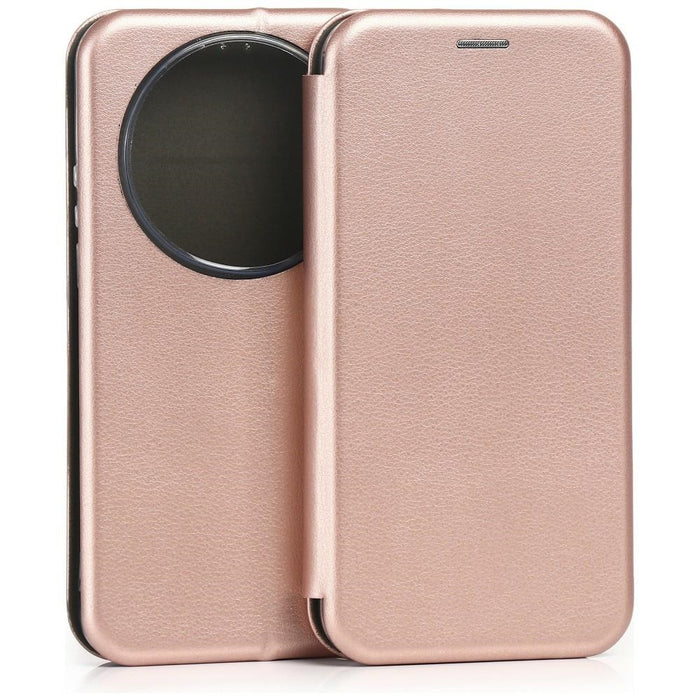 Калъф Beline Book Magnetic за Xiaomi 17 Ultra, розово-златен