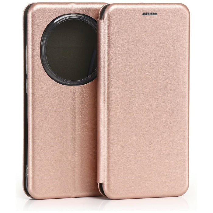 Калъф Beline Book Magnetic за Honor Magic 8 Pro, розово-златен
