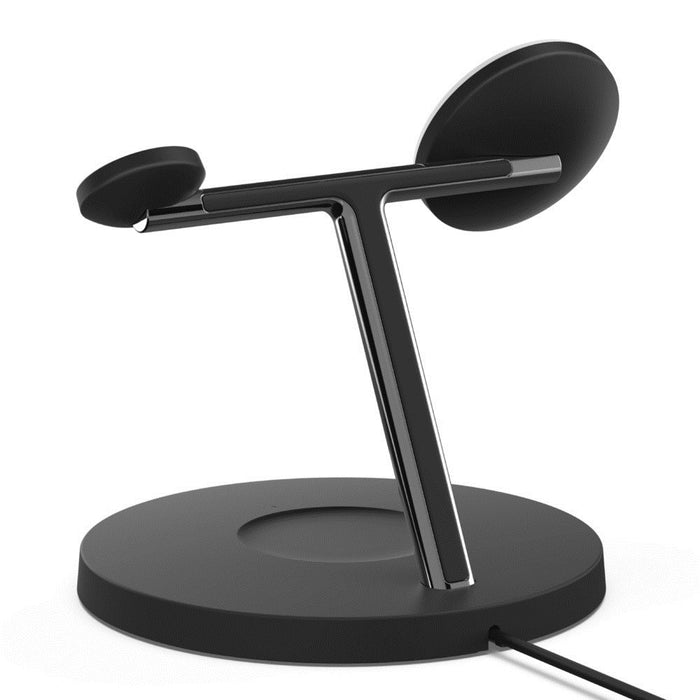 Belkin WIZ017vfBK Слушалки, Смартфон, Smartwatch Черен AC Безжично зареждане Бързо зареждане На закрито