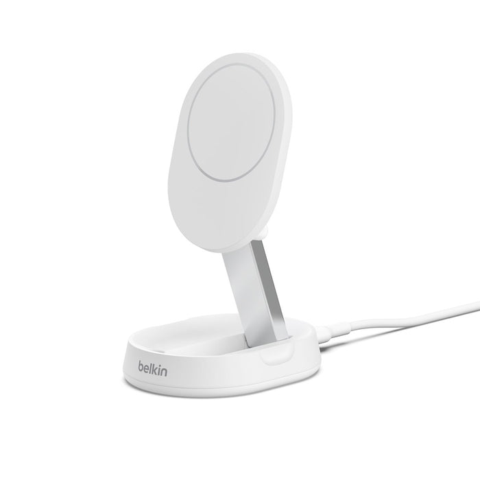 Смартфон Belkin BoostCharge Pro Бял AC Безжично зареждане Бързо зареждане На закрито