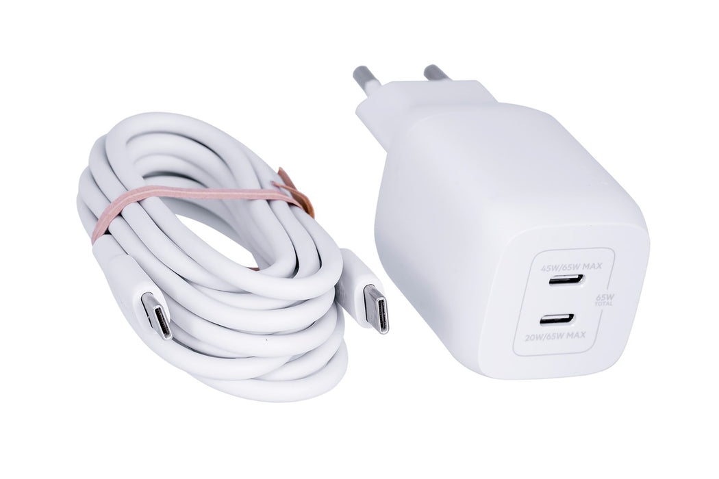 Зарядно за стена Belkin WCH013VF2MWH-B6 Бял 65 W