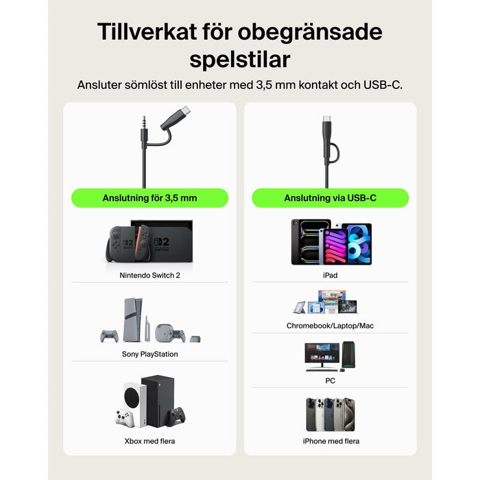 Слушалки Belkin Inspire Nintendo Switch 2